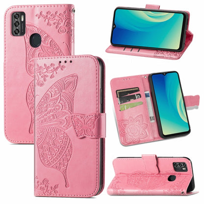 Butterfly Love Flowers Embossed Horizontal Flip Leather Case with Holder & Card Slots & Wallet & Lanyard, For Xiaomi Mi 11 Ultra, For Xiaomi Mi 11 Pro, For Samsung Galaxy S21 FE, For Samsung Galaxy A22 5G, For Samsung Galaxy A22 4G, For Motorola Moto G...