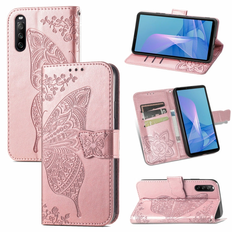 Butterfly Love Flowers Embossed Horizontal Flip Leather Case with Holder & Card Slots & Wallet & Lanyard, For Xiaomi Mi 11 Ultra, For Xiaomi Mi 11 Pro, For Samsung Galaxy S21 FE, For Samsung Galaxy A22 5G, For Samsung Galaxy A22 4G, For Motorola Moto G...