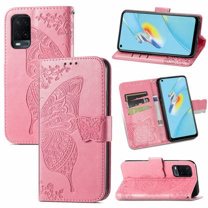Butterfly Love Flowers Embossed Horizontal Flip Leather Case with Holder & Card Slots & Wallet & Lanyard, For Xiaomi Mi 11 Ultra, For Xiaomi Mi 11 Pro, For Samsung Galaxy S21 FE, For Samsung Galaxy A22 5G, For Samsung Galaxy A22 4G, For Motorola Moto G...