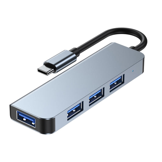 Concentrateur réseau 4-en-1 USB-C vers 3 ports USB 2.0 + 1 port USB 3.0