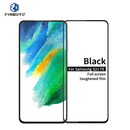 PINWUYO 9H 2.5D Full Screen Tempered Glass Film, For OPPO Reno6, For Realme X7 Max, For Nubia Red Magic 6R, For Honor Play5 5G, For Samsung Galaxy S21 FE