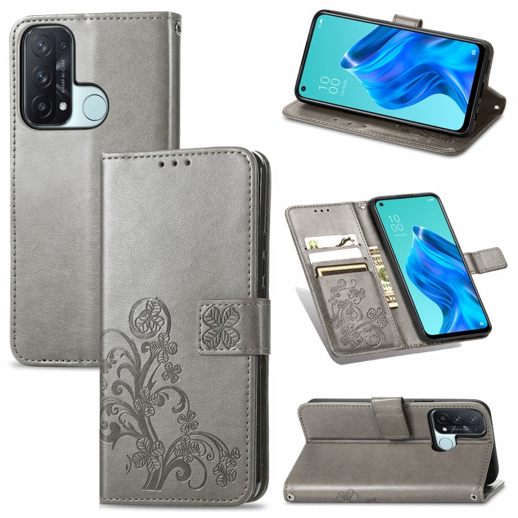 Four-leaf Clasp Embossed Buckle Mobile Phone Protection Leather Case with Lanyard & Card Slot & Wallet & Bracket Function, For Sony Xperia Ace II, For Sony Xperia 10 III, For Sony Xperia 1 III, For ZTE Axon 30 Ultra 5G, For Sharp R6                    ...