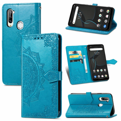 Mandala Flower Embossed Horizontal Flip Leather Case with Bracket / Card Slot / Wallet / Lanyard, For Nokia X10, For Sony Xperia Ace II, For TECNO Pop 3, For Sharp R6, For ZTE 30 Ultra 5G, For ZTE Libero 5G, For TECNO SPARK 6