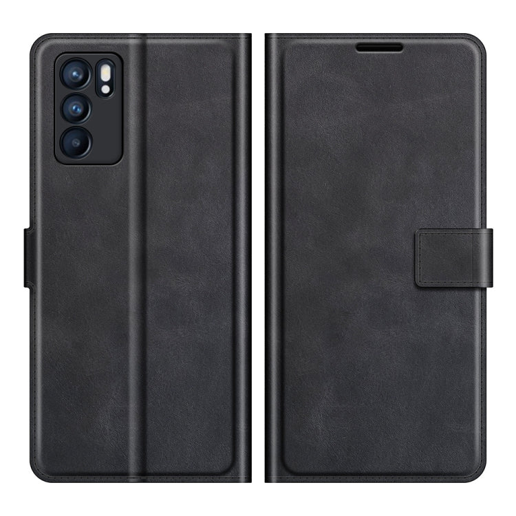 Retro Calf Pattern Buckle Horizontal Flip Leather Case with Holder & Card Slots & Wallet, For OPPO Reno6 5G, For OPPO Reno6 Pro 5G, For OPPO Realme C11 2021, For TCL 20S / 20 5G /20L / 20L+, For Samsung Galaxy A03s 164mm, For Sharp Aquos R6            ...