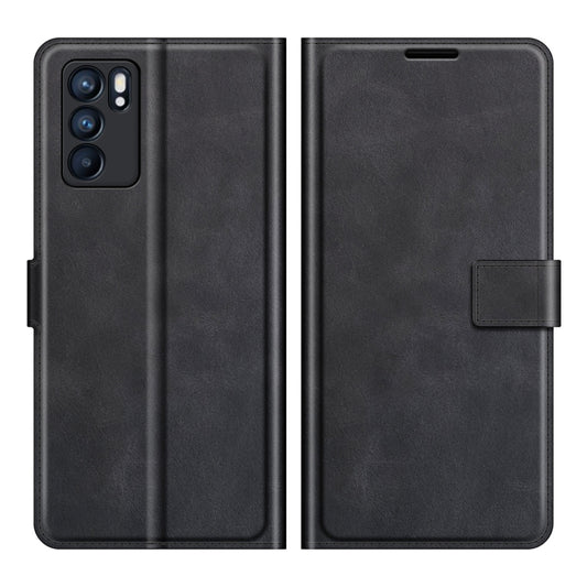 Retro Calf Pattern Buckle Horizontal Flip Leather Case with Holder & Card Slots & Wallet, For OPPO Reno6 5G, For OPPO Reno6 Pro 5G, For OPPO Realme C11 2021, For TCL 20S / 20 5G /20L / 20L+, For Samsung Galaxy A03s 164mm, For Sharp Aquos R6            ...