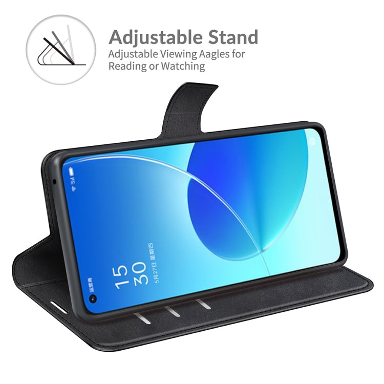 Retro Calf Pattern Buckle Horizontal Flip Leather Case with Holder & Card Slots & Wallet, For OPPO Reno6 5G, For OPPO Reno6 Pro 5G, For OPPO Realme C11 2021, For TCL 20S / 20 5G /20L / 20L+, For Samsung Galaxy A03s 164mm, For Sharp Aquos R6            ...