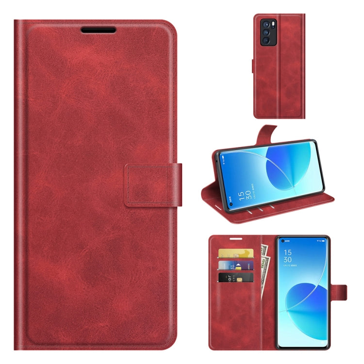 Retro Calf Pattern Buckle Horizontal Flip Leather Case with Holder & Card Slots & Wallet, For OPPO Reno6 5G, For OPPO Reno6 Pro 5G, For OPPO Realme C11 2021, For TCL 20S / 20 5G /20L / 20L+, For Samsung Galaxy A03s 164mm, For Sharp Aquos R6            ...