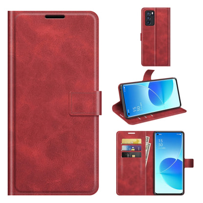 Retro Calf Pattern Buckle Horizontal Flip Leather Case with Holder & Card Slots & Wallet, For OPPO Reno6 5G, For OPPO Reno6 Pro 5G, For OPPO Realme C11 2021, For TCL 20S / 20 5G /20L / 20L+, For Samsung Galaxy A03s 164mm, For Sharp Aquos R6            ...