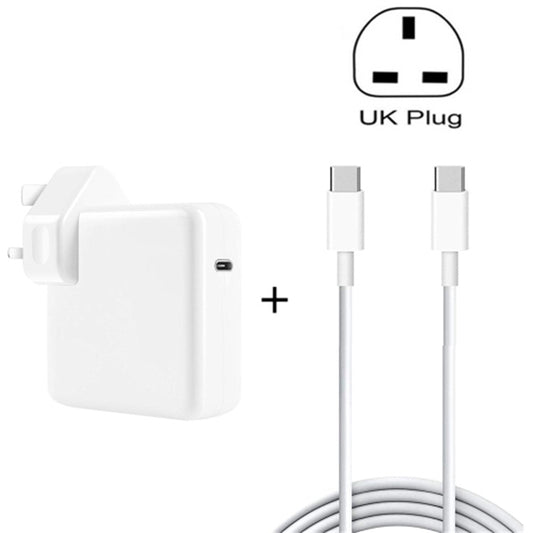 96W USB-C / Type-C Power Adapter Portable Charger with 1.8m USB-C / Type-C to USB-C / Type-C Charging Cable,, 96W UK Plug, 96W AU Plug, 96W US Plug, 96W EU Plug