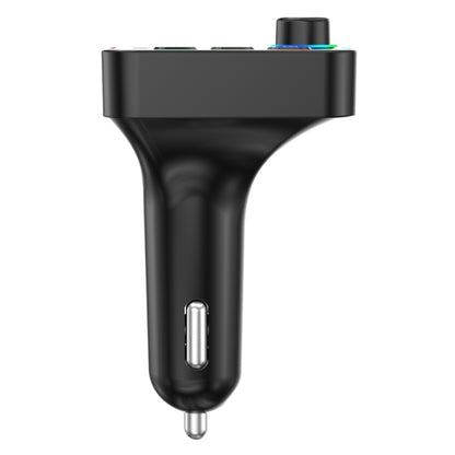 F4 Car MP3 Player FM Transmitter Colorful Backlight USB Charger Dual USB Car Accessories, F4