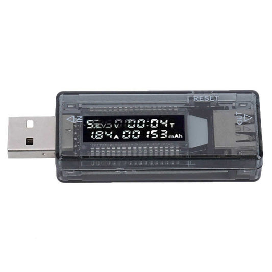KWS-V21 QC2.0 USB Current Voltage Tester Charge Detector, Multimeter, Power Capacity Meter, KWS-V21