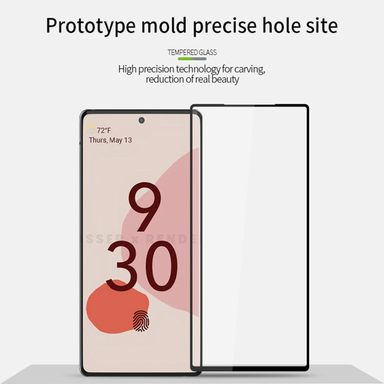 PINWUYO 9H 2.5D Full Screen Tempered Glass Film, For Google Pixel 6