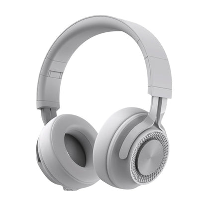 Fingertime P1 Wireless Bluetooth 5.0 Stereo Soft Leather Earmuffs Foldable Headset Built-in Mic for PC / Cell Phones