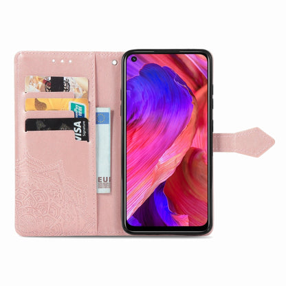 Mandala Flower Embossed Horizontal Flip Leather Case with Holder & Three Card Slots & Wallet & Lanyard, For Motorola Moto G Power 2021, For OPPO A54 5G, For OPPO A94 5G / F19 Pro+ 5G /Reno5 Z, For OPPO Realme C21, For OPPO Realme GT 5G / Realme Q3 Pro ...