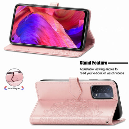 Mandala Flower Embossed Horizontal Flip Leather Case with Holder & Three Card Slots & Wallet & Lanyard, For Motorola Moto G Power 2021, For OPPO A54 5G, For OPPO A94 5G / F19 Pro+ 5G /Reno5 Z, For OPPO Realme C21, For OPPO Realme GT 5G / Realme Q3 Pro ...