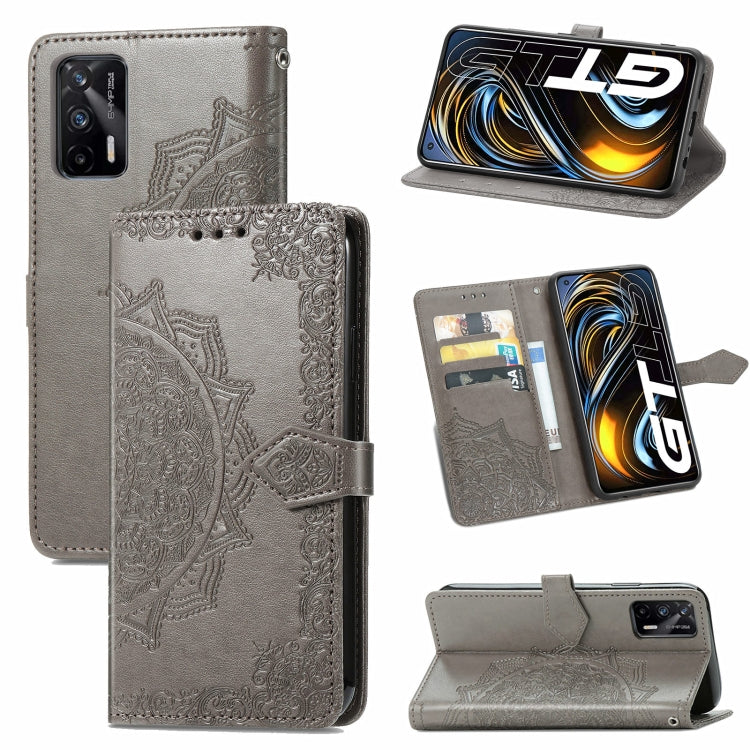 Mandala Flower Embossed Horizontal Flip Leather Case with Holder & Three Card Slots & Wallet & Lanyard, For Motorola Moto G Power 2021, For OPPO A54 5G, For OPPO A94 5G / F19 Pro+ 5G /Reno5 Z, For OPPO Realme C21, For OPPO Realme GT 5G / Realme Q3 Pro ...