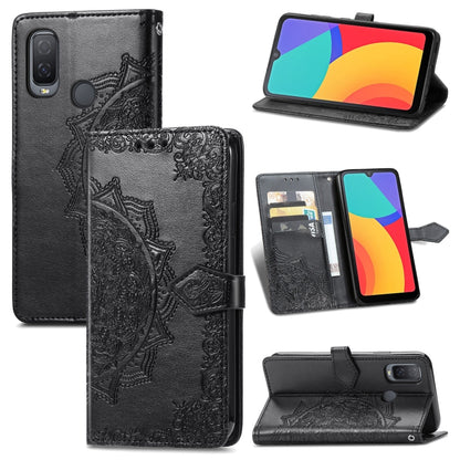 Mandala Flower Embossed Horizontal Flip Leather Case with Holder & Three Card Slots & Wallet & Lanyard, For Motorola Moto G Power 2021, For OPPO A54 5G, For OPPO A94 5G / F19 Pro+ 5G /Reno5 Z, For OPPO Realme C21, For OPPO Realme GT 5G / Realme Q3 Pro ...