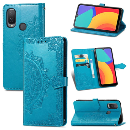 Mandala Flower Embossed Horizontal Flip Leather Case with Holder & Three Card Slots & Wallet & Lanyard, For Motorola Moto G Power 2021, For OPPO A54 5G, For OPPO A94 5G / F19 Pro+ 5G /Reno5 Z, For OPPO Realme C21, For OPPO Realme GT 5G / Realme Q3 Pro ...