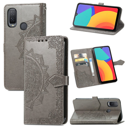 Mandala Flower Embossed Horizontal Flip Leather Case with Holder & Three Card Slots & Wallet & Lanyard, For Motorola Moto G Power 2021, For OPPO A54 5G, For OPPO A94 5G / F19 Pro+ 5G /Reno5 Z, For OPPO Realme C21, For OPPO Realme GT 5G / Realme Q3 Pro ...