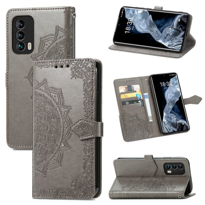 Mandala Flower Embossed Horizontal Flip Leather Case with Holder & Three Card Slots & Wallet & Lanyard, For Motorola Moto G Power 2021, For OPPO A54 5G, For OPPO A94 5G / F19 Pro+ 5G /Reno5 Z, For OPPO Realme C21, For OPPO Realme GT 5G / Realme Q3 Pro ...