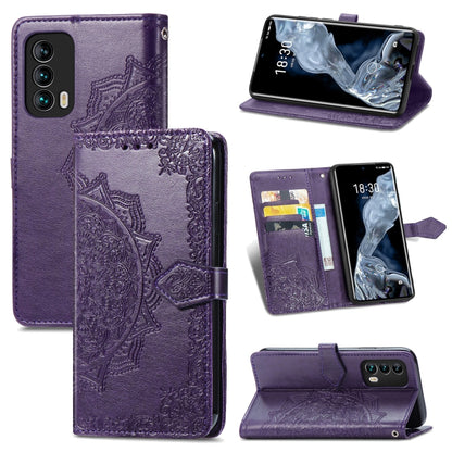 Mandala Flower Embossed Horizontal Flip Leather Case with Holder & Three Card Slots & Wallet & Lanyard, For Motorola Moto G Power 2021, For OPPO A54 5G, For OPPO A94 5G / F19 Pro+ 5G /Reno5 Z, For OPPO Realme C21, For OPPO Realme GT 5G / Realme Q3 Pro ...