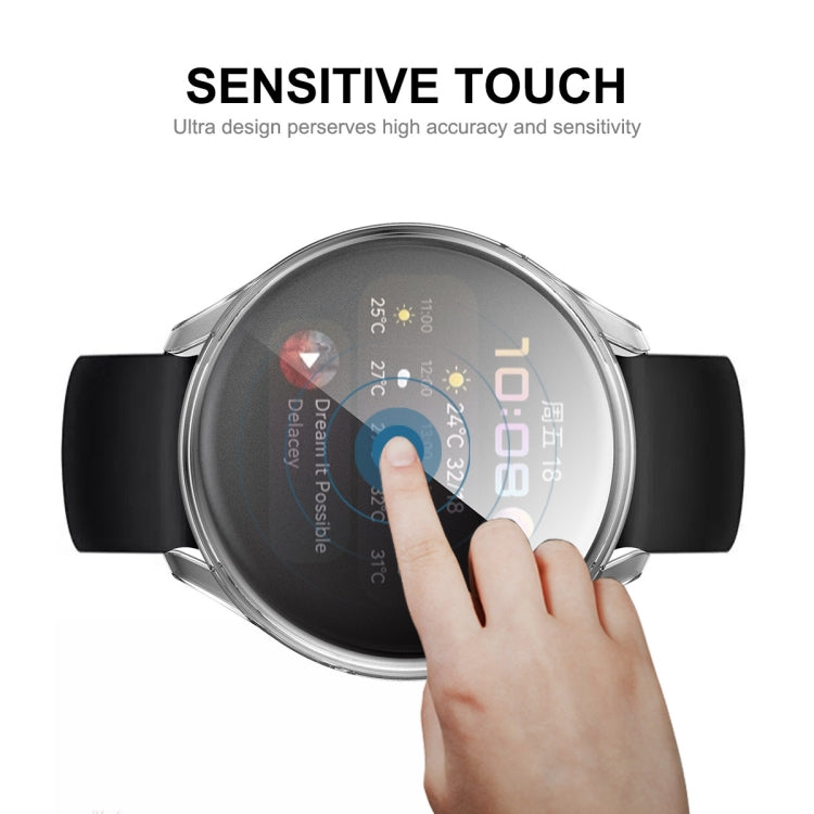ENKAY Hat-Prince Full Coverage Transparent Soft Case TPU HD Clear Cover, For Huawei Watch 3 46mm, For Huawei Watch 3 Pro 48mm