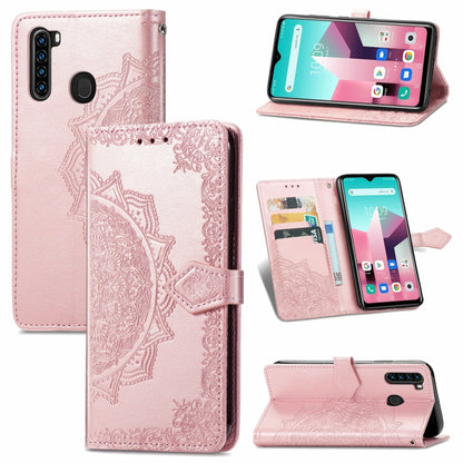 Mandala Flower Embossed Horizontal Flip Leather Case with Holder & Three Card Slots & Wallet & Lanyard, For OPPO Reno6 5G, For OPPO Reno6 Pro+ 5G, For OPPO Reno6 Pro 5G, For OPPO Realme 8 5G, For Blackview A80 Pro, For OnePlus Nord CE 5G               ...