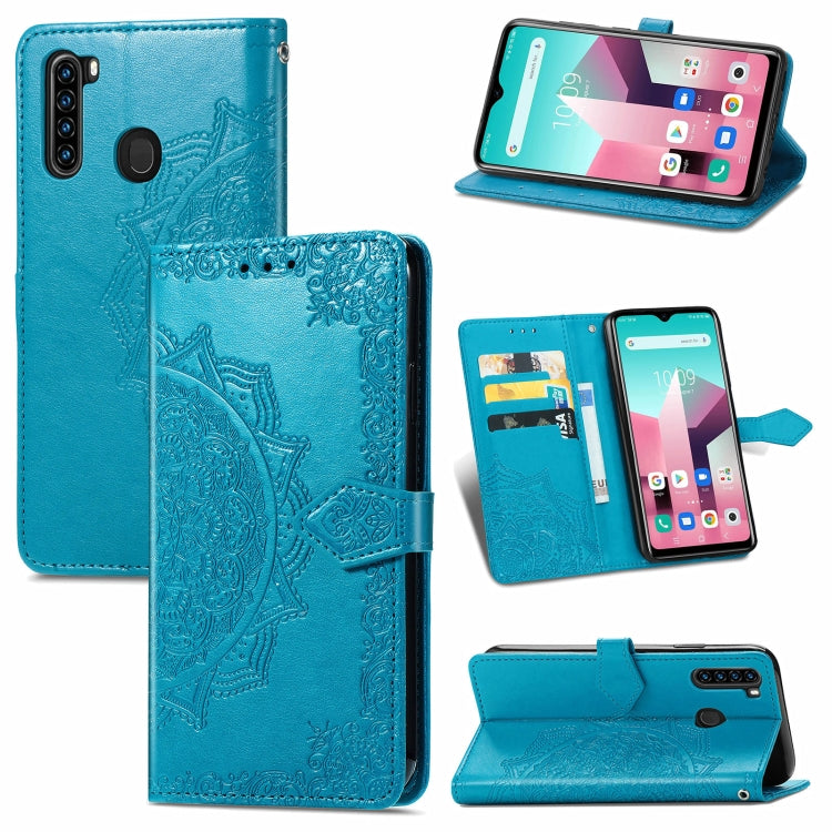 Mandala Flower Embossed Horizontal Flip Leather Case with Holder & Three Card Slots & Wallet & Lanyard, For OPPO Reno6 5G, For OPPO Reno6 Pro+ 5G, For OPPO Reno6 Pro 5G, For OPPO Realme 8 5G, For Blackview A80 Pro, For OnePlus Nord CE 5G               ...