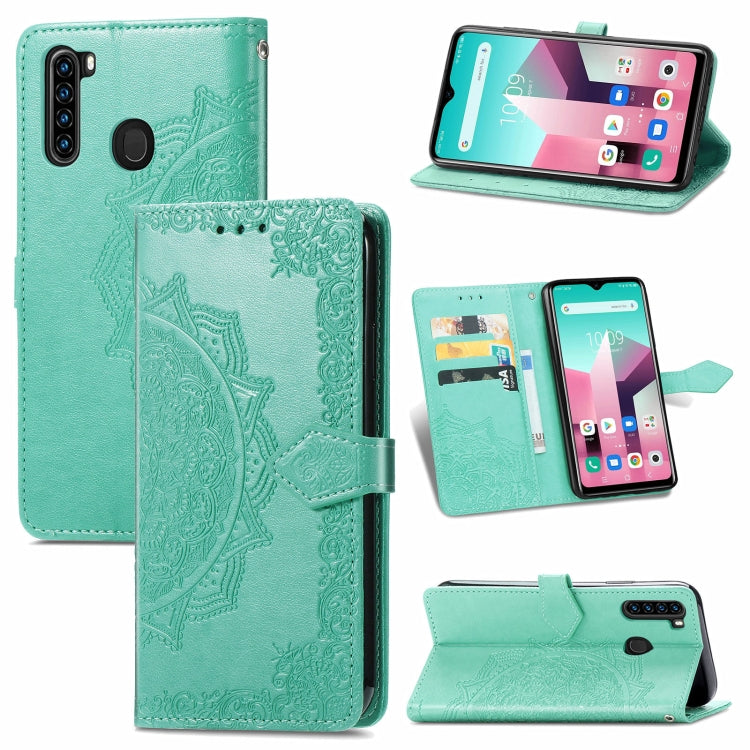Mandala Flower Embossed Horizontal Flip Leather Case with Holder & Three Card Slots & Wallet & Lanyard, For OPPO Reno6 5G, For OPPO Reno6 Pro+ 5G, For OPPO Reno6 Pro 5G, For OPPO Realme 8 5G, For Blackview A80 Pro, For OnePlus Nord CE 5G               ...