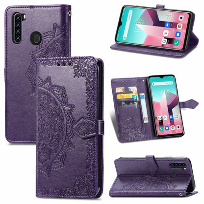 Mandala Flower Embossed Horizontal Flip Leather Case with Holder & Three Card Slots & Wallet & Lanyard, For OPPO Reno6 5G, For OPPO Reno6 Pro+ 5G, For OPPO Reno6 Pro 5G, For OPPO Realme 8 5G, For Blackview A80 Pro, For OnePlus Nord CE 5G               ...