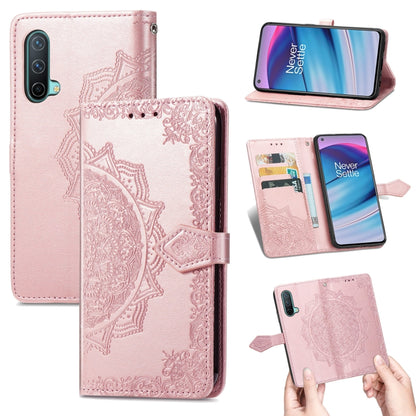 Mandala Flower Embossed Horizontal Flip Leather Case with Holder & Three Card Slots & Wallet & Lanyard, For OPPO Reno6 5G, For OPPO Reno6 Pro+ 5G, For OPPO Reno6 Pro 5G, For OPPO Realme 8 5G, For Blackview A80 Pro, For OnePlus Nord CE 5G               ...