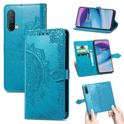 Mandala Flower Embossed Horizontal Flip Leather Case with Holder & Three Card Slots & Wallet & Lanyard, For OPPO Reno6 5G, For OPPO Reno6 Pro+ 5G, For OPPO Reno6 Pro 5G, For OPPO Realme 8 5G, For Blackview A80 Pro, For OnePlus Nord CE 5G               ...