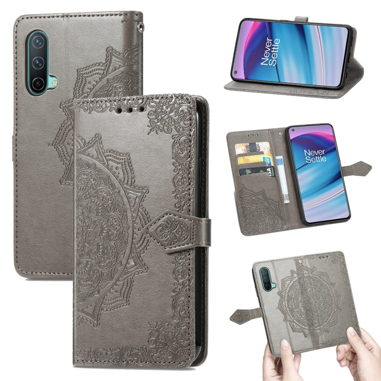 Mandala Flower Embossed Horizontal Flip Leather Case with Holder & Three Card Slots & Wallet & Lanyard, For OPPO Reno6 5G, For OPPO Reno6 Pro+ 5G, For OPPO Reno6 Pro 5G, For OPPO Realme 8 5G, For Blackview A80 Pro, For OnePlus Nord CE 5G               ...