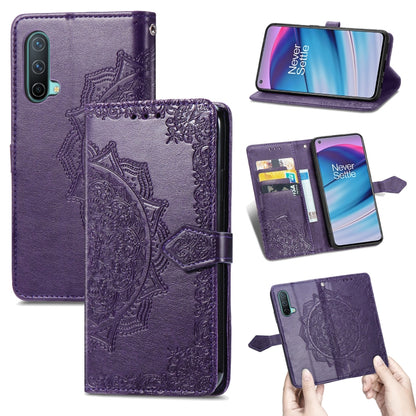 Mandala Flower Embossed Horizontal Flip Leather Case with Holder & Three Card Slots & Wallet & Lanyard, For OPPO Reno6 5G, For OPPO Reno6 Pro+ 5G, For OPPO Reno6 Pro 5G, For OPPO Realme 8 5G, For Blackview A80 Pro, For OnePlus Nord CE 5G               ...