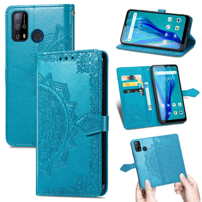 Mandala Flower Embossed Horizontal Flip Leather Case with Holder & Three Card Slots & Wallet & Lanyard, For OPPO Reno6 5G, For OPPO Reno6 Pro+ 5G, For OPPO Reno6 Pro 5G, For OPPO Realme 8 5G, For Blackview A80 Pro, For OnePlus Nord CE 5G               ...