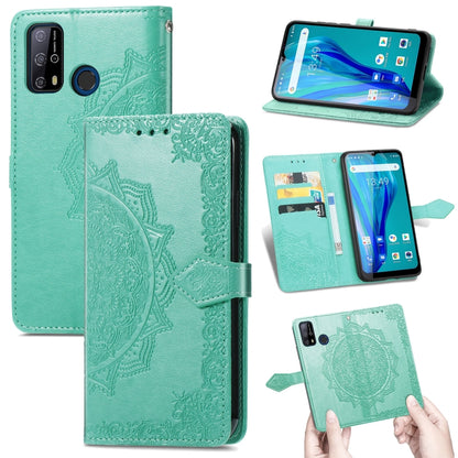 Mandala Flower Embossed Horizontal Flip Leather Case with Holder & Three Card Slots & Wallet & Lanyard, For OPPO Reno6 5G, For OPPO Reno6 Pro+ 5G, For OPPO Reno6 Pro 5G, For OPPO Realme 8 5G, For Blackview A80 Pro, For OnePlus Nord CE 5G               ...