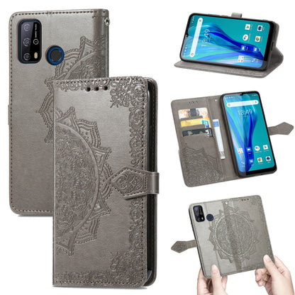 Mandala Flower Embossed Horizontal Flip Leather Case with Holder & Three Card Slots & Wallet & Lanyard, For OPPO Reno6 5G, For OPPO Reno6 Pro+ 5G, For OPPO Reno6 Pro 5G, For OPPO Realme 8 5G, For Blackview A80 Pro, For OnePlus Nord CE 5G               ...