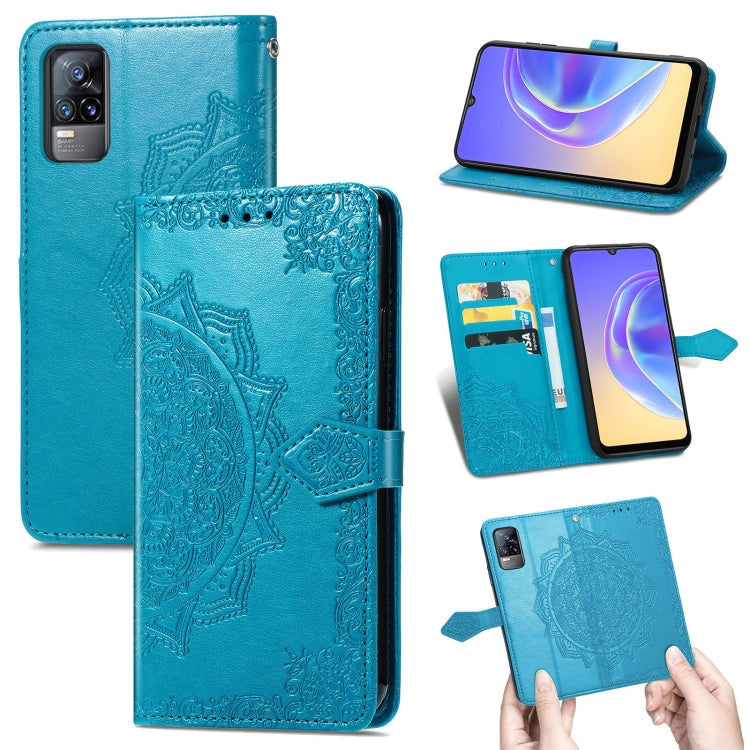 Mandala Flower Embossed Horizontal Flip Leather Case with Holder & Three Card Slots & Wallet & Lanyard, For OPPO Reno6 5G, For OPPO Reno6 Pro+ 5G, For OPPO Reno6 Pro 5G, For OPPO Realme 8 5G, For Blackview A80 Pro, For OnePlus Nord CE 5G               ...