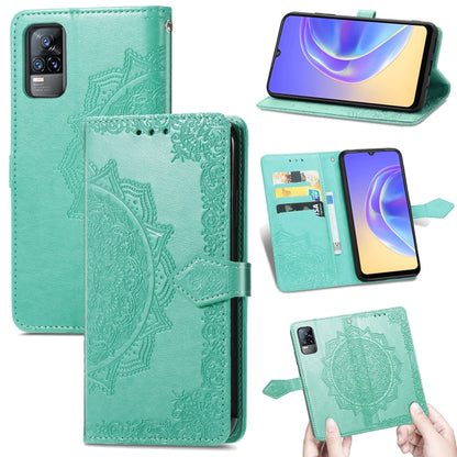 Mandala Flower Embossed Horizontal Flip Leather Case with Holder & Three Card Slots & Wallet & Lanyard, For OPPO Reno6 5G, For OPPO Reno6 Pro+ 5G, For OPPO Reno6 Pro 5G, For OPPO Realme 8 5G, For Blackview A80 Pro, For OnePlus Nord CE 5G               ...