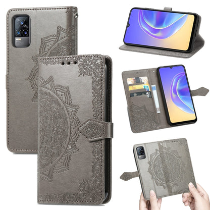 Mandala Flower Embossed Horizontal Flip Leather Case with Holder & Three Card Slots & Wallet & Lanyard, For OPPO Reno6 5G, For OPPO Reno6 Pro+ 5G, For OPPO Reno6 Pro 5G, For OPPO Realme 8 5G, For Blackview A80 Pro, For OnePlus Nord CE 5G               ...