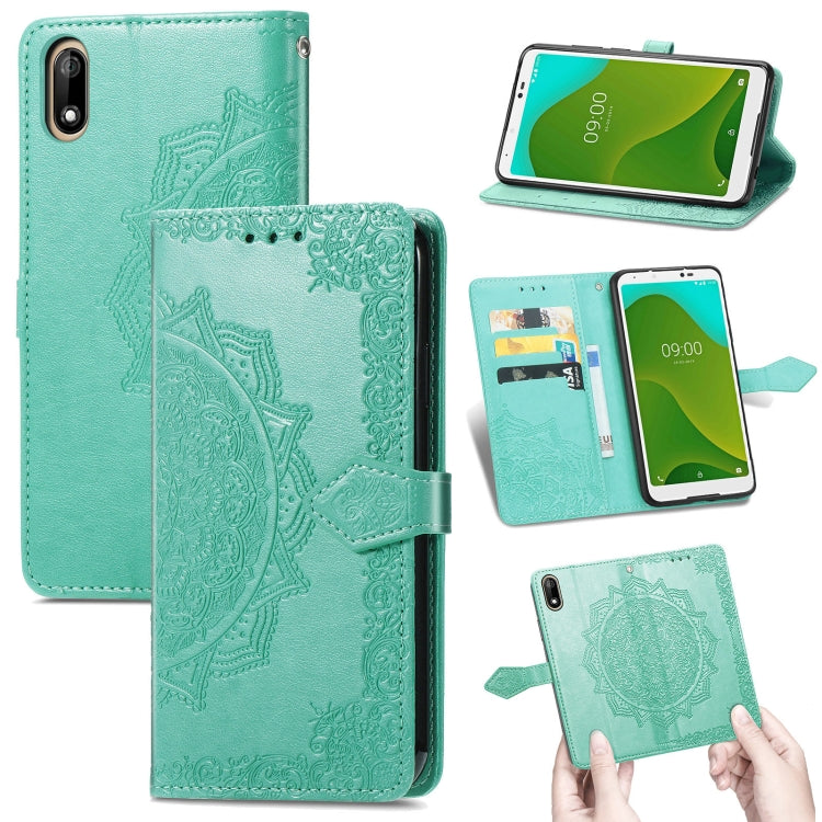 Mandala Flower Embossed Horizontal Flip Leather Case with Holder & Three Card Slots & Wallet & Lanyard, For OPPO Reno6 5G, For OPPO Reno6 Pro+ 5G, For OPPO Reno6 Pro 5G, For OPPO Realme 8 5G, For Blackview A80 Pro, For OnePlus Nord CE 5G               ...