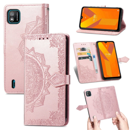 Mandala Flower Embossed Horizontal Flip Leather Case with Holder & Three Card Slots & Wallet & Lanyard, For OPPO Reno6 5G, For OPPO Reno6 Pro+ 5G, For OPPO Reno6 Pro 5G, For OPPO Realme 8 5G, For Blackview A80 Pro, For OnePlus Nord CE 5G               ...