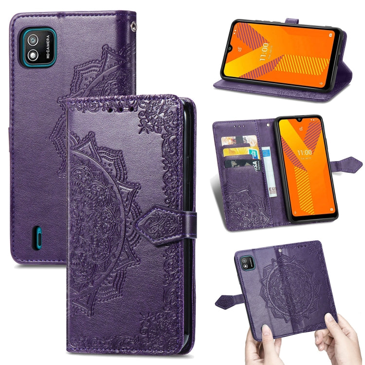 Mandala Flower Embossed Horizontal Flip Leather Case with Holder & Three Card Slots & Wallet & Lanyard, For OPPO Reno6 5G, For OPPO Reno6 Pro+ 5G, For OPPO Reno6 Pro 5G, For OPPO Realme 8 5G, For Blackview A80 Pro, For OnePlus Nord CE 5G               ...