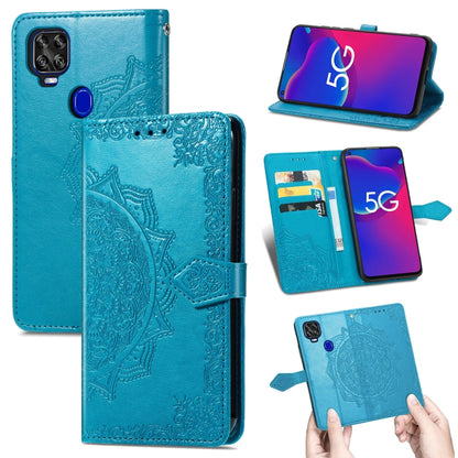 Mandala Flower Embossed Horizontal Flip Leather Case with Holder & Three Card Slots & Wallet & Lanyard, For OPPO Reno6 5G, For OPPO Reno6 Pro+ 5G, For OPPO Reno6 Pro 5G, For OPPO Realme 8 5G, For Blackview A80 Pro, For OnePlus Nord CE 5G               ...
