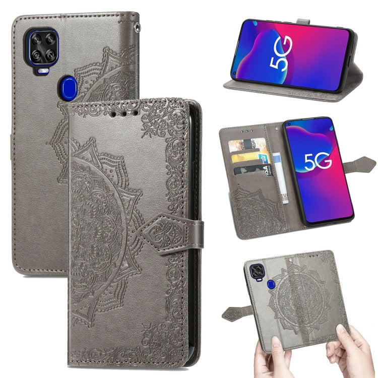 Mandala Flower Embossed Horizontal Flip Leather Case with Holder & Three Card Slots & Wallet & Lanyard, For OPPO Reno6 5G, For OPPO Reno6 Pro+ 5G, For OPPO Reno6 Pro 5G, For OPPO Realme 8 5G, For Blackview A80 Pro, For OnePlus Nord CE 5G               ...