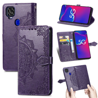 Mandala Flower Embossed Horizontal Flip Leather Case with Holder & Three Card Slots & Wallet & Lanyard, For OPPO Reno6 5G, For OPPO Reno6 Pro+ 5G, For OPPO Reno6 Pro 5G, For OPPO Realme 8 5G, For Blackview A80 Pro, For OnePlus Nord CE 5G               ...