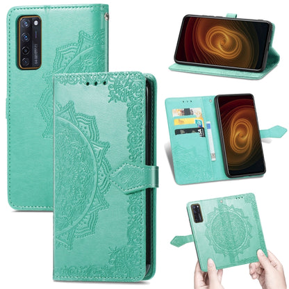 Mandala Flower Embossed Horizontal Flip Leather Case with Holder & Three Card Slots & Wallet & Lanyard, For OPPO Reno6 5G, For OPPO Reno6 Pro+ 5G, For OPPO Reno6 Pro 5G, For OPPO Realme 8 5G, For Blackview A80 Pro, For OnePlus Nord CE 5G               ...