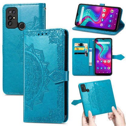 Mandala Flower Embossed Horizontal Flip Leather Case with Holder & Three Card Slots & Wallet & Lanyard, For OPPO Reno6 5G, For OPPO Reno6 Pro+ 5G, For OPPO Reno6 Pro 5G, For OPPO Realme 8 5G, For Blackview A80 Pro, For OnePlus Nord CE 5G               ...