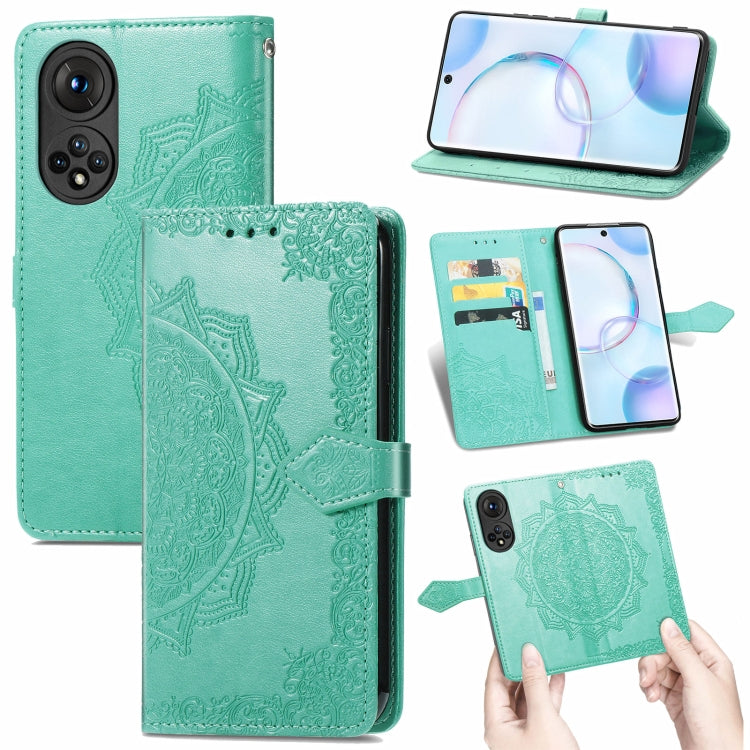 Mandala Flower Embossed Horizontal Flip Leather Case with Holder & Three Card Slots & Wallet & Lanyard, For OPPO Reno6 5G, For OPPO Reno6 Pro+ 5G, For OPPO Reno6 Pro 5G, For OPPO Realme 8 5G, For Blackview A80 Pro, For OnePlus Nord CE 5G               ...