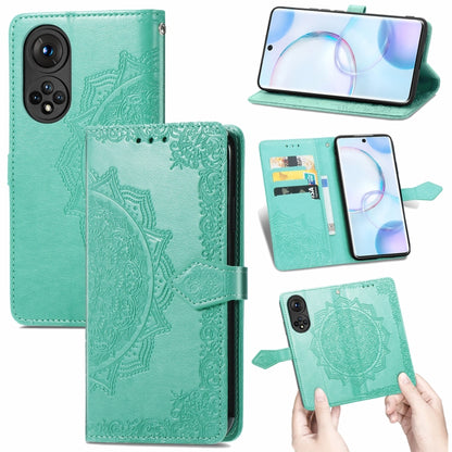 Mandala Flower Embossed Horizontal Flip Leather Case with Holder & Three Card Slots & Wallet & Lanyard, For OPPO Reno6 5G, For OPPO Reno6 Pro+ 5G, For OPPO Reno6 Pro 5G, For OPPO Realme 8 5G, For Blackview A80 Pro, For OnePlus Nord CE 5G               ...